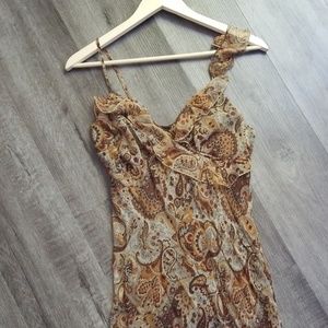 bebe dress brown (medium)
